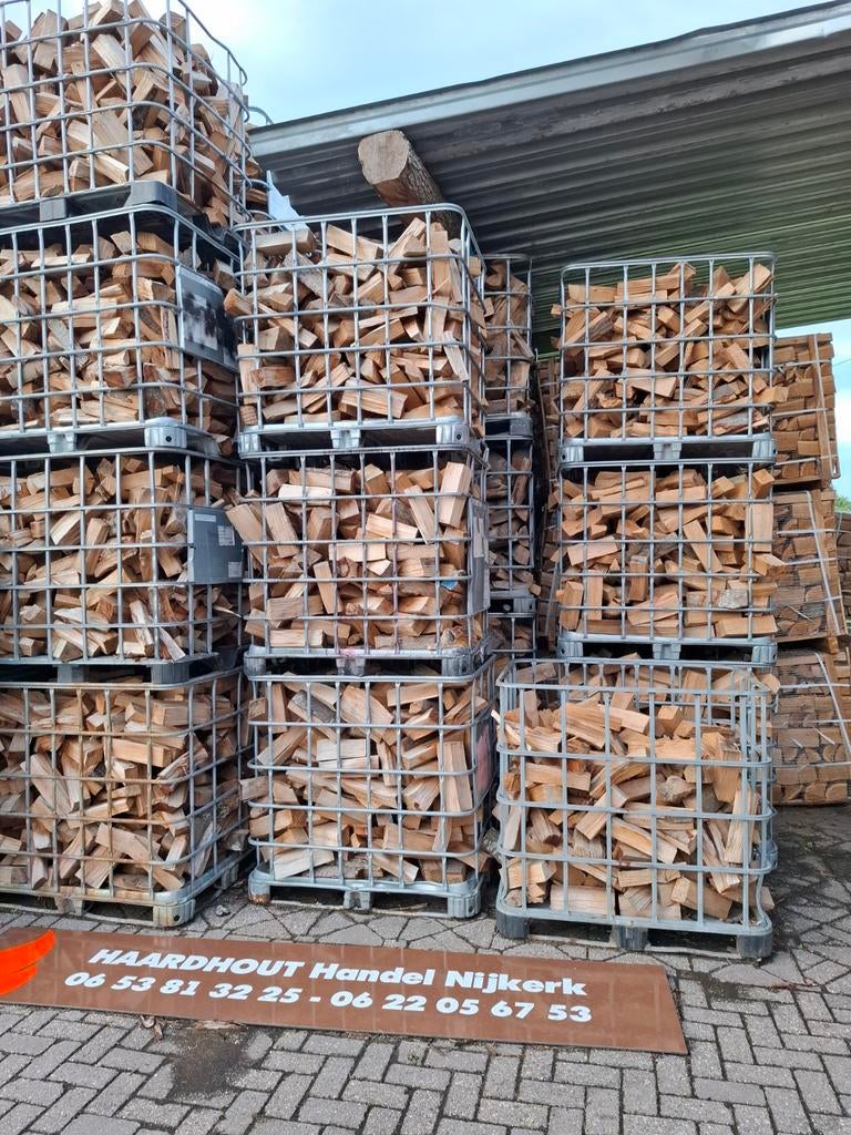 Eik en Beuk haardhout - Mix, Tuin en Terras, Haardhout, Ophalen of Verzenden, Blokken