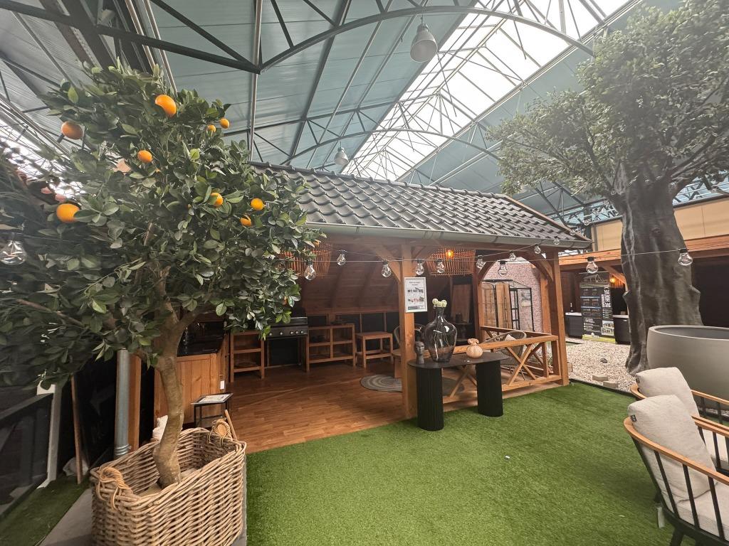 Showmodel Tuinhuis Trendhout De Hoeve XL  - OP = OP, Ophalen, 200 tot 400 cm, Overige typen, Zo goed als nieuw