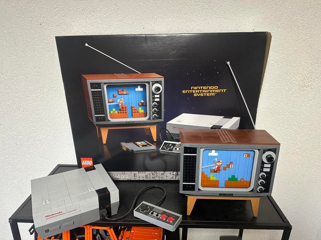 lego 71374 nintendo (NES), Ophalen of Verzenden, Zo goed als nieuw, Complete set, Lego