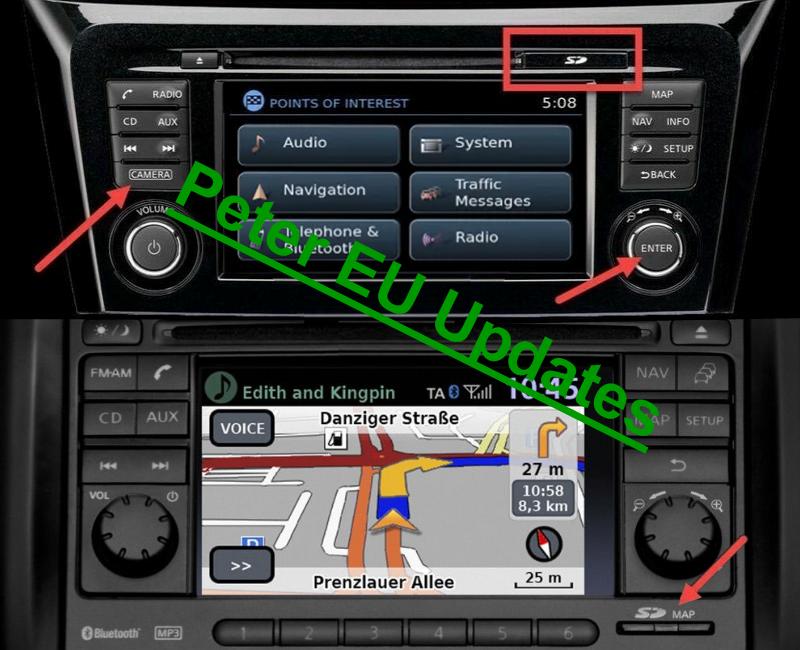 Nissan Navigatie Updates 22/23 Connect3 V7 + Connect1 V12 SD, Verzenden, Nieuw, Heel Europa, Update