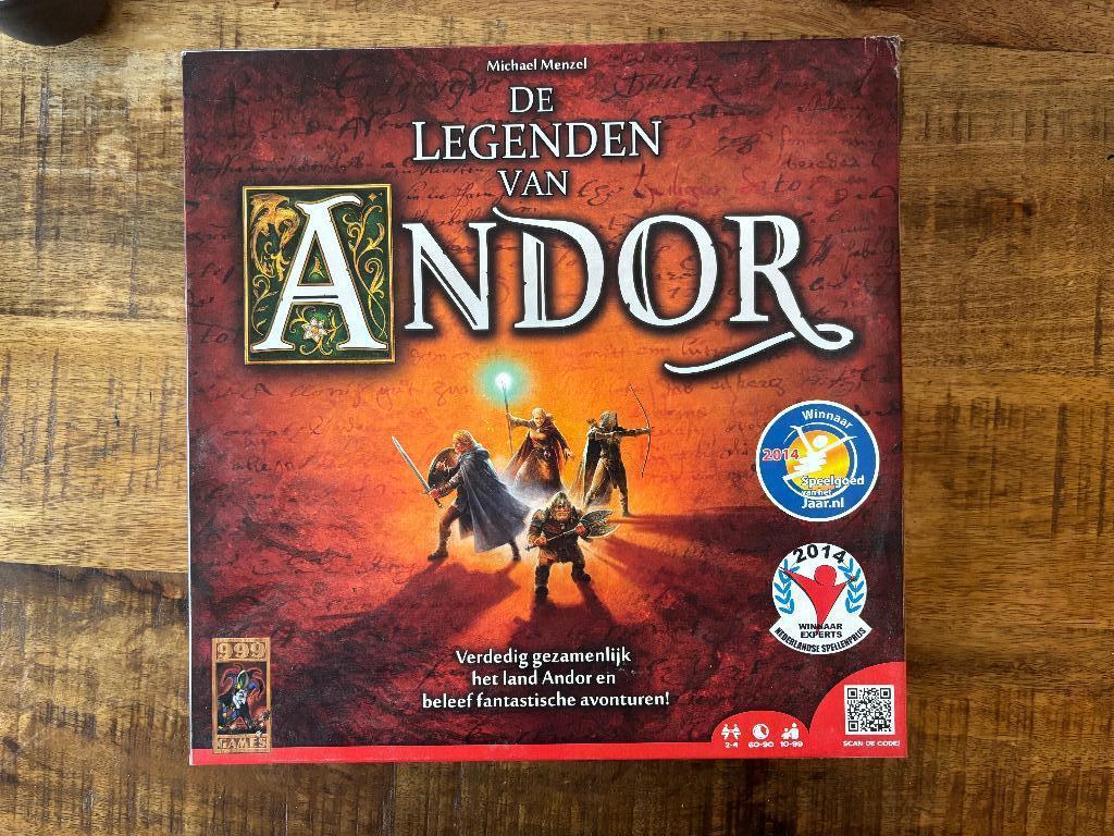 De legende van Andor bordspel - zgan - 999games, Hobby en Vrije tijd, Gezelschapsspellen | Bordspellen, 999 games, Geen idee, Ophalen of Verzenden