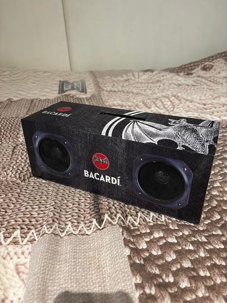 Bacardi Speaker - Nieuwstaat, Overige typen, Nieuw, Minder dan 60 watt, Ophalen