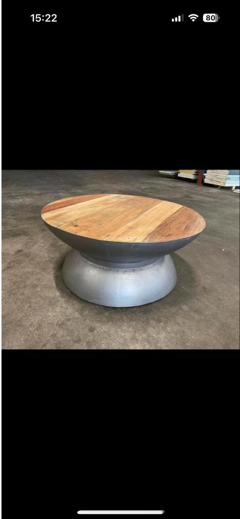 By Boo YoYo bijzettafel - Nieuw in doos!, Ophalen, Rond, Nieuw, 50 tot 100 cm