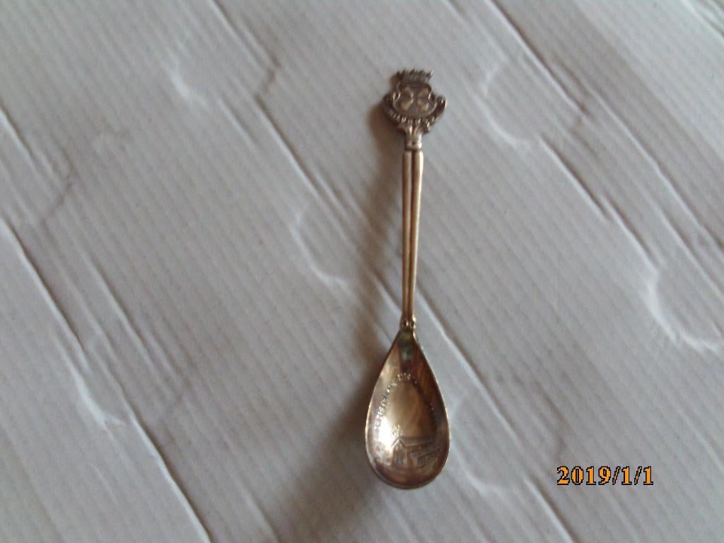 lepeltje hilversum - christelijk rusthuis hebron, Ophalen of Verzenden, Gebruikt, Rvs of Chroom