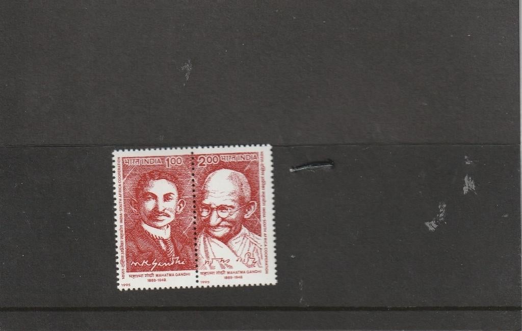 India 2004 Gandhi in paar, Postzegels en Munten, Verzenden, Postfris, Zuid-Azië