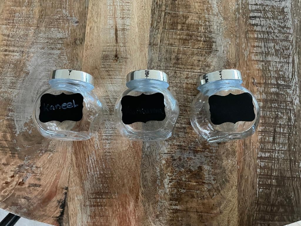 Kruidenpotjes 3-6x, Ophalen of Verzenden, Zo goed als nieuw