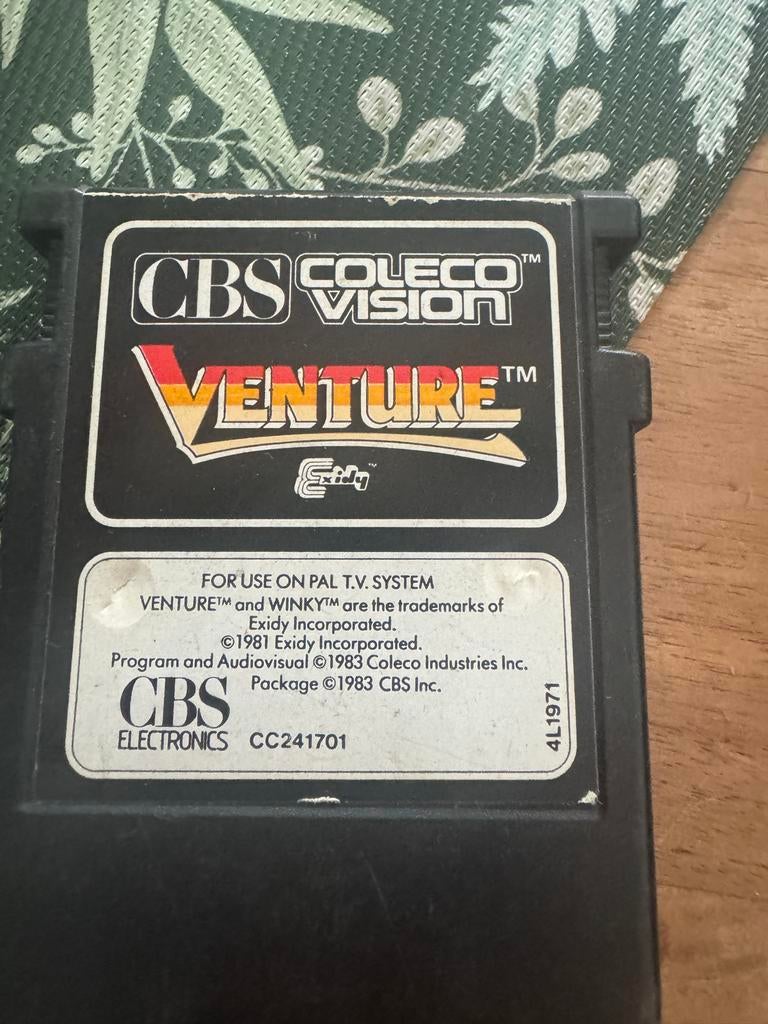 Venture CBS Colecovision - Klassieker!, Spelcomputers en Games, Games | Overige, Zo goed als nieuw, Avontuur en Actie, 1 speler