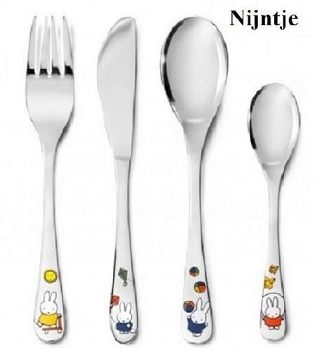 Kinderbestek Nijntje, Disney, Smurfen, WMF, Keltum, Verzenden, Nieuw