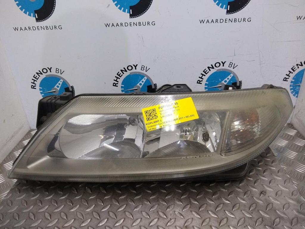 RENAULT LAGUNA 2.0 PRIVILEGE  KOPLAMP L 2004, Gebruikt, -, -, Ophalen of Verzenden