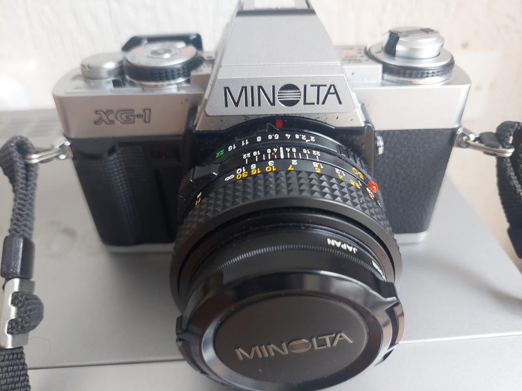 MINOLTA XG-1, Audio, Tv en Foto, Fotocamera's Analoog, Ophalen, Spiegelreflex, Minolta