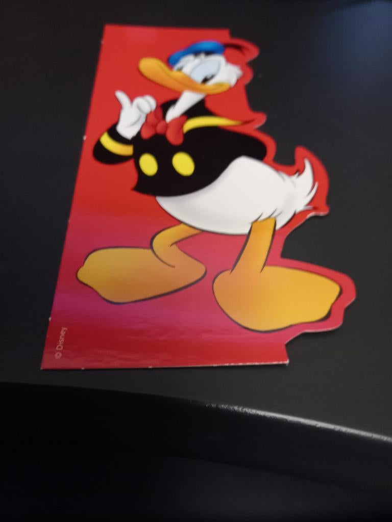 Boekenlegger Donald Duck, Verzamelen, Disney, Verzenden, Donald Duck, Nieuw, Beeldje of Figuurtje