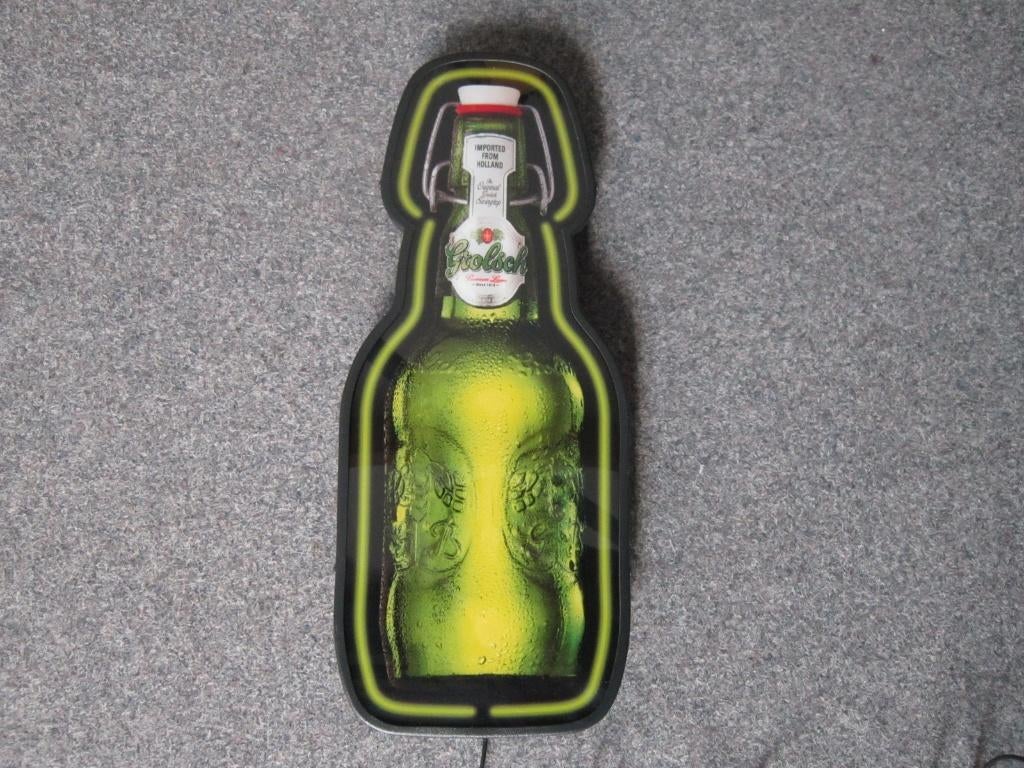 GROLSCH BIER LICHTRECLAME, Ophalen, Zo goed als nieuw, Overige typen, Grolsch