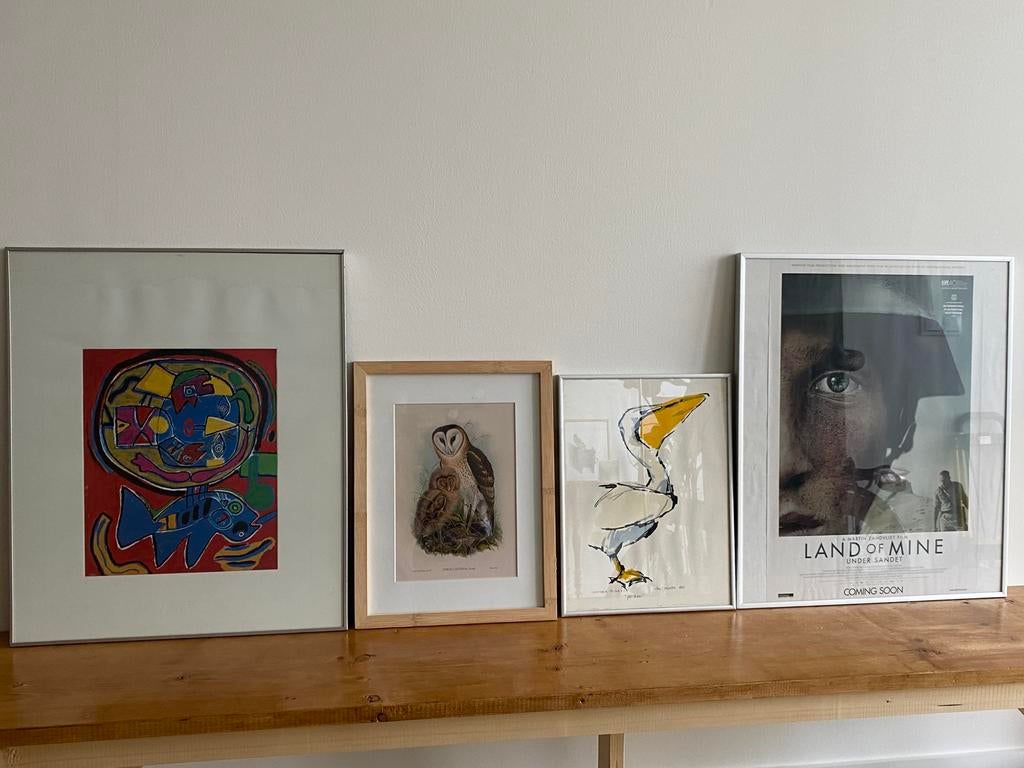 Diverse schilderijen., Ophalen