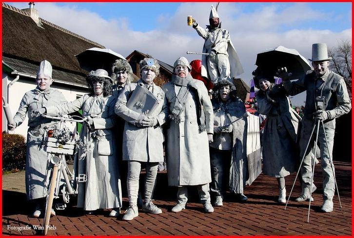 Carnaval loopgroep optocht living statue, Ophalen, Gebruikt, Jongen of Meisje