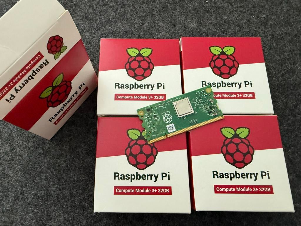 Raspberry PI Compute Module 3+ 32gb, Ophalen of Verzenden, Nieuw