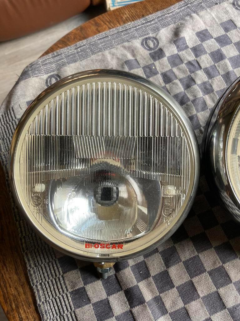 Oldtimer Cibie verstralers type BI Oscar diameter 22 cm, Auto-onderdelen, Verlichting, Ophalen of Verzenden, Gebruikt