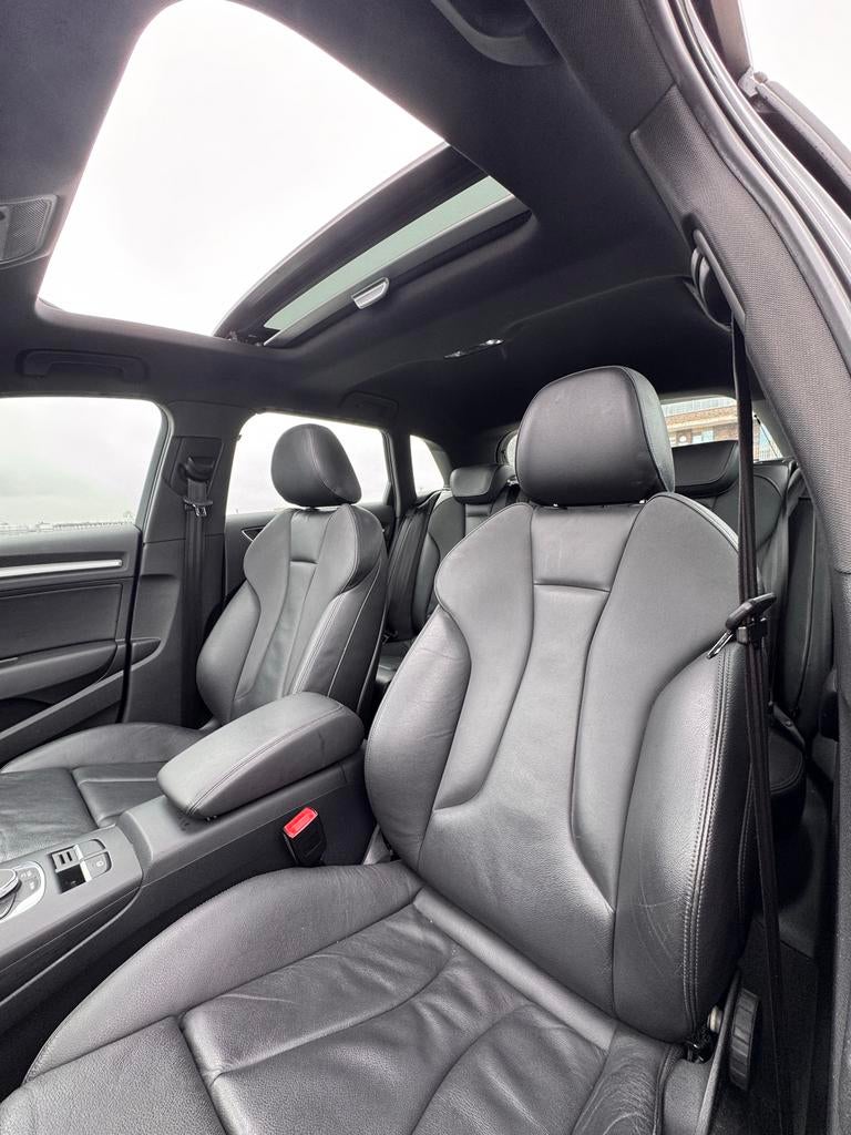 Audi A3 1.4 TFSI S-Line 2013 APK Automaat Panoramadak Cruise, Auto's, Audi, Euro 5, Zwart, Leder, 1395 cc