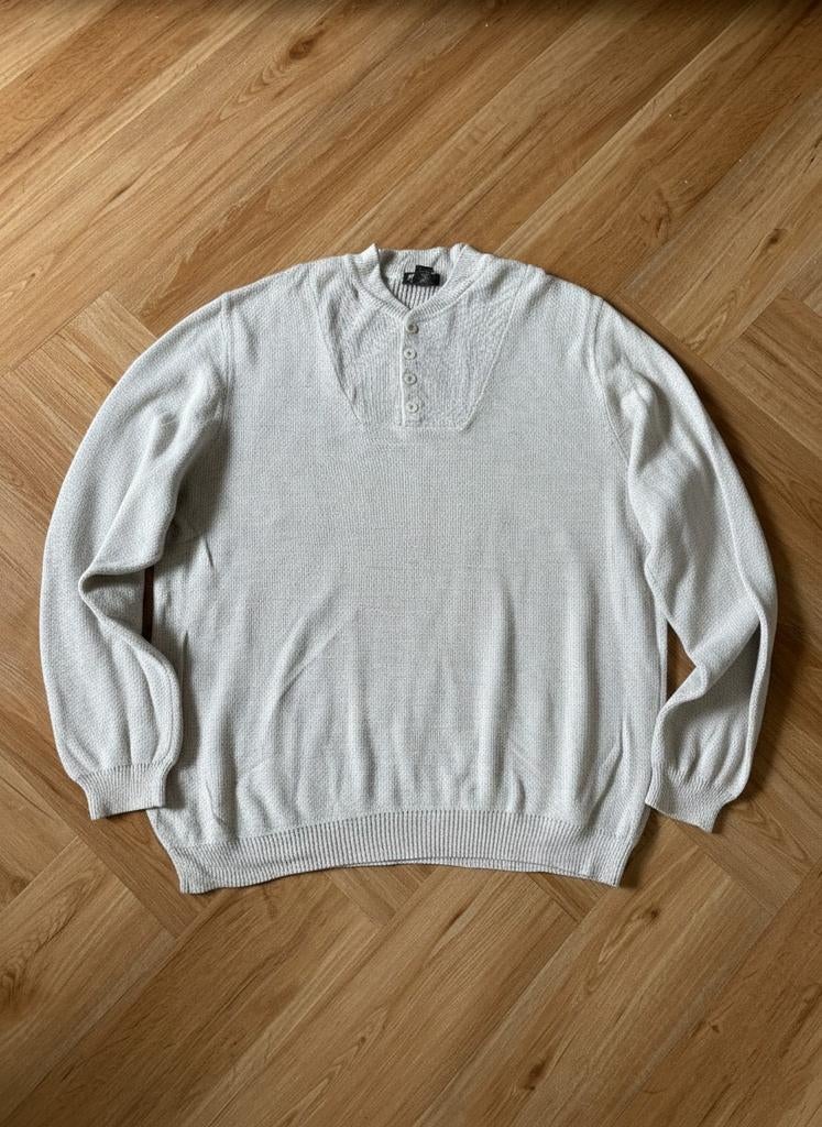 Eddie Bauer Grijze Knit Sweater, Verzenden, Zo goed als nieuw, Maat 56/58 (XL), Grijs