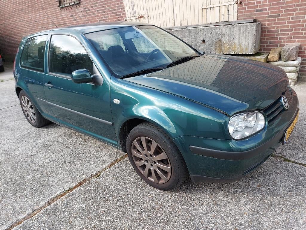 Groene motorkap Golf 4 model, Ophalen of Verzenden