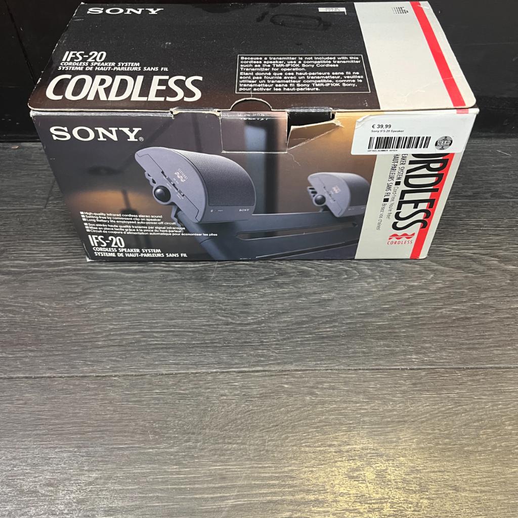 Sony IFS-20 Speaker, Audio, Tv en Foto, Luidsprekers, Subwoofer, Ophalen of Verzenden, Zo goed als nieuw, Sony