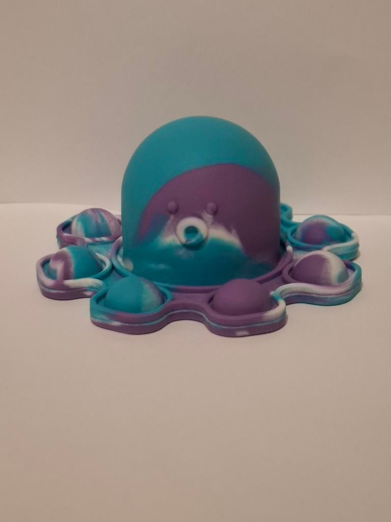 Octopus pop it sleutelhanger, Ophalen of Verzenden, Zo goed als nieuw, Overige typen