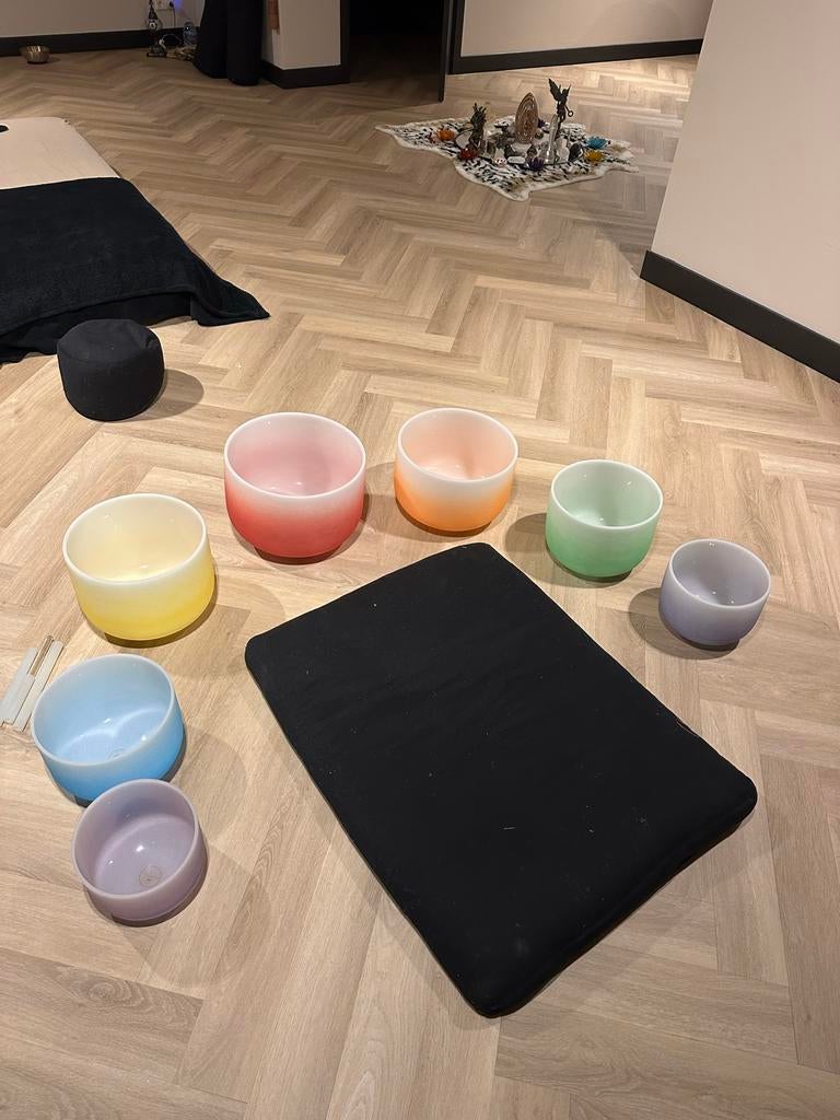 Meinl Sonic Energy Kristallen Klankschalen Set, Ophalen, Zo goed als nieuw, Melodische percussie