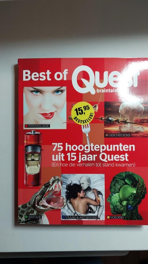 Best of Quest: 75 hoogtepunten uit 15 jaar Quest, Ophalen of Verzenden, Zo goed als nieuw, Onbekend