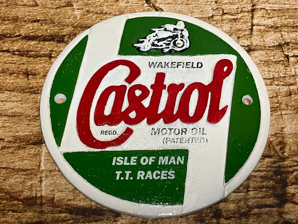 Reclamebord met Castrol opdruk., Ophalen of Verzenden, Nieuw, Auto's