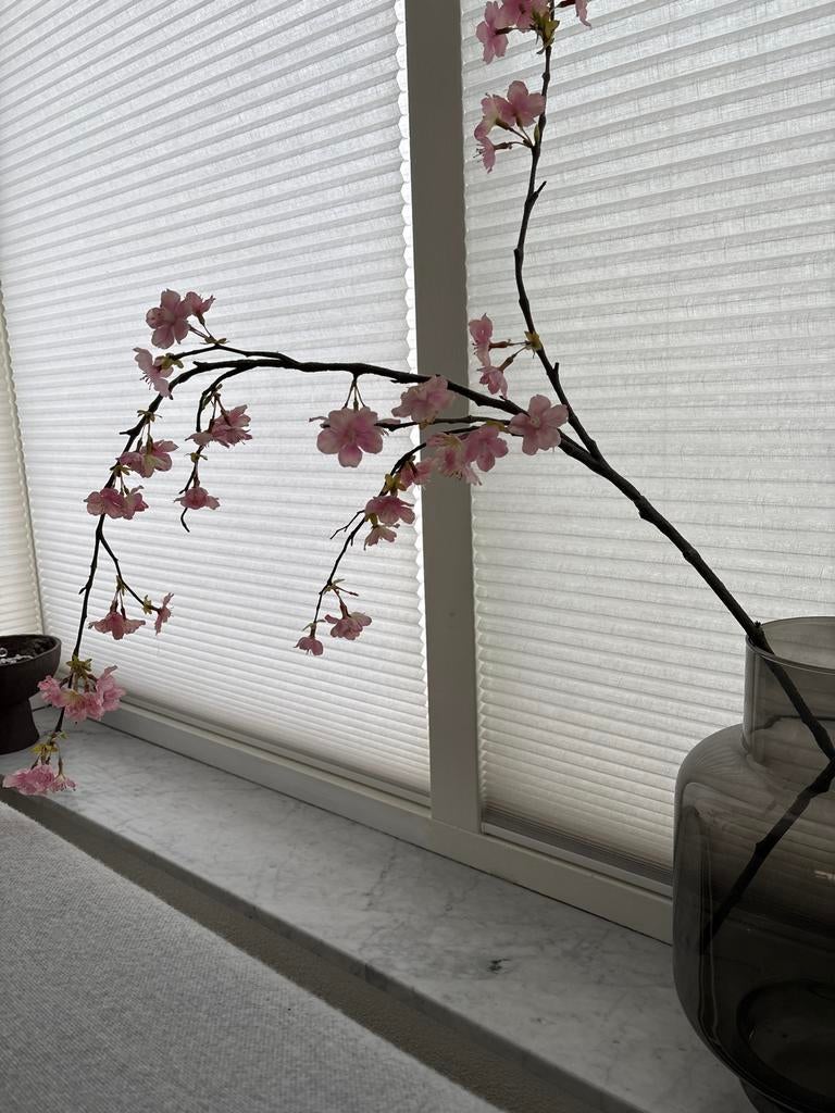 Zijden bloesemtakken - 2 stuks, Ophalen of Verzenden, Zo goed als nieuw, Binnen