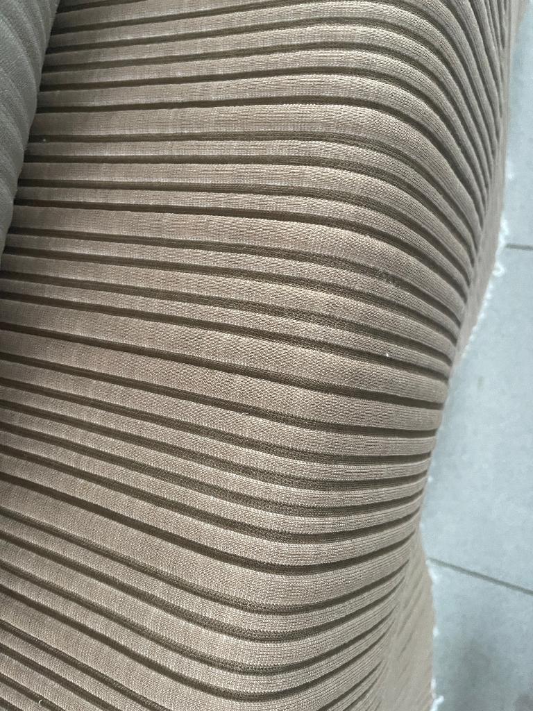 Kvadrat Febrik Husk 244; zandkleur+beige; 3,2 mtr meubelstof, Wol, 120 cm of meer, Beige, Ophalen of Verzenden