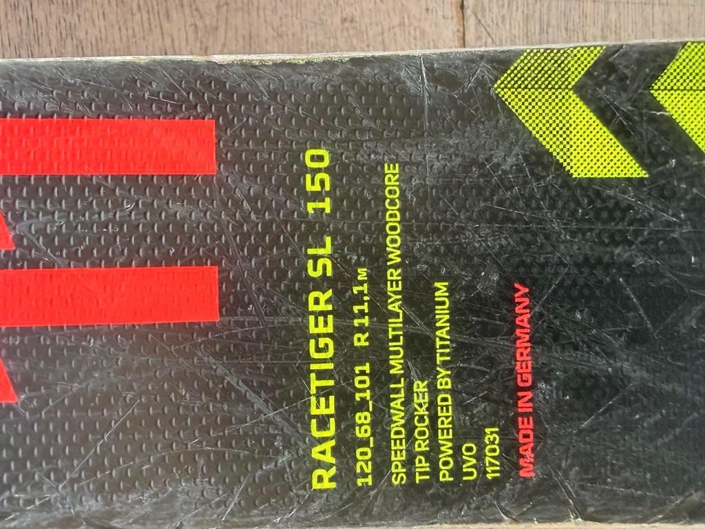 Volkl Racetiger SL 150 Ski's, Overige merken, 140 tot 160 cm, Gebruikt, Ophalen of Verzenden