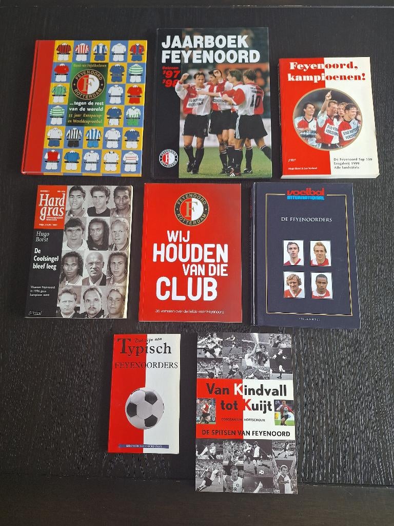 8 boeken over Feyenoord, Ophalen of Verzenden, Zo goed als nieuw, Balsport