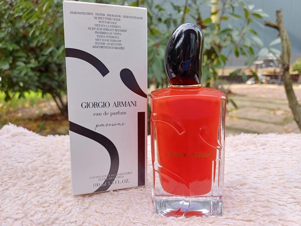 Giorgio Armani Si Passione Eau de Parfum 100ml - Nieuwstaat, Ophalen of Verzenden, Nieuw