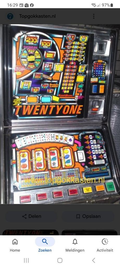 Mooie gokkast helemaal gerestaureerd werkt als nieuw, Verzamelen, Automaten | Gokkasten en Fruitautomaten, Euro, Ophalen of Verzenden