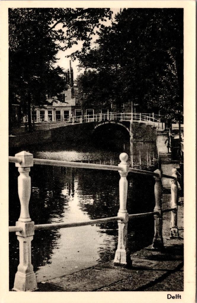 Delft, Verzenden, 1940 tot 1960, Ongelopen, Zuid-Holland