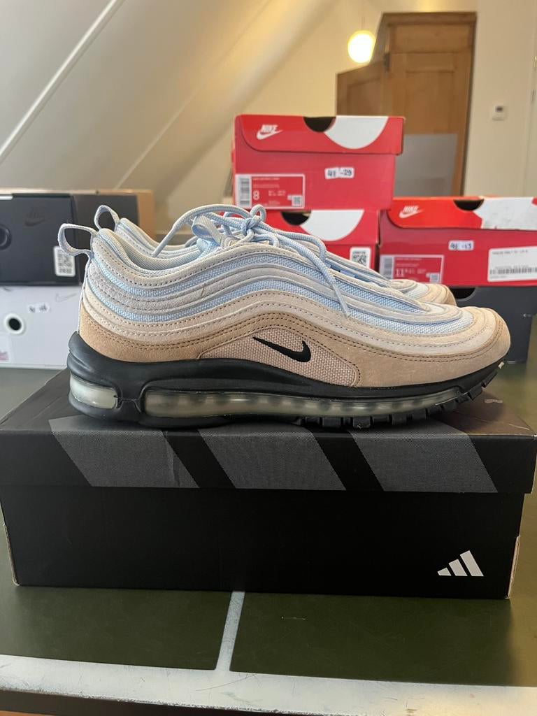 Nike Air Max 97 ‘Desert Sky’ 41, Ophalen of Verzenden, Zo goed als nieuw, Hardloopschoenen, Nike