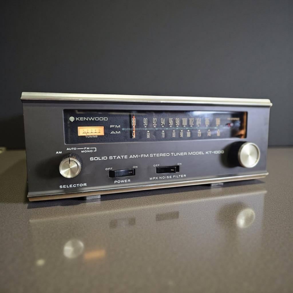 Vintage radio / tuner Kenwood KT 1000, Audio, Tv en Foto, Ophalen
