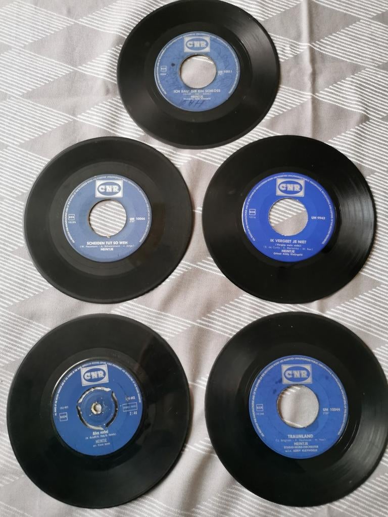 5 singles Heintje, Cd's en Dvd's, Vinyl | Klassiek, Ophalen of Verzenden, Gebruikt, Overige formaten, Overige typen