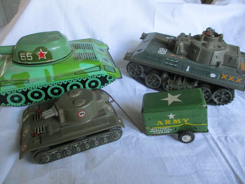 blikken speelgoed, Verzamelen, Overige Verzamelen, Gebruikt, Ophalen of Verzenden