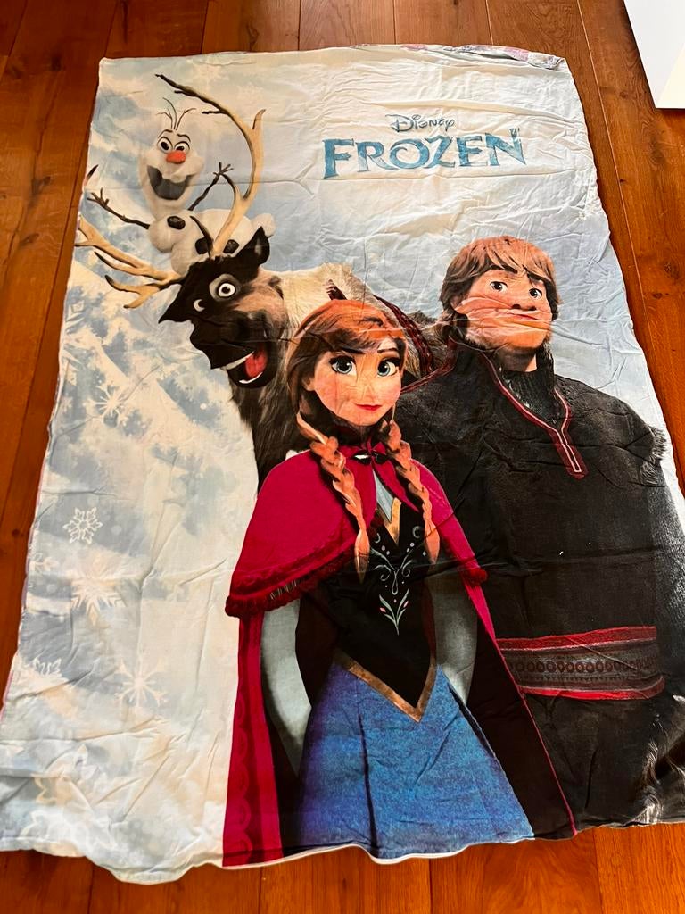 Dekbedhoes “Frozen”, Gebruikt, Meisje, Dekbedovertrek, Ophalen of Verzenden