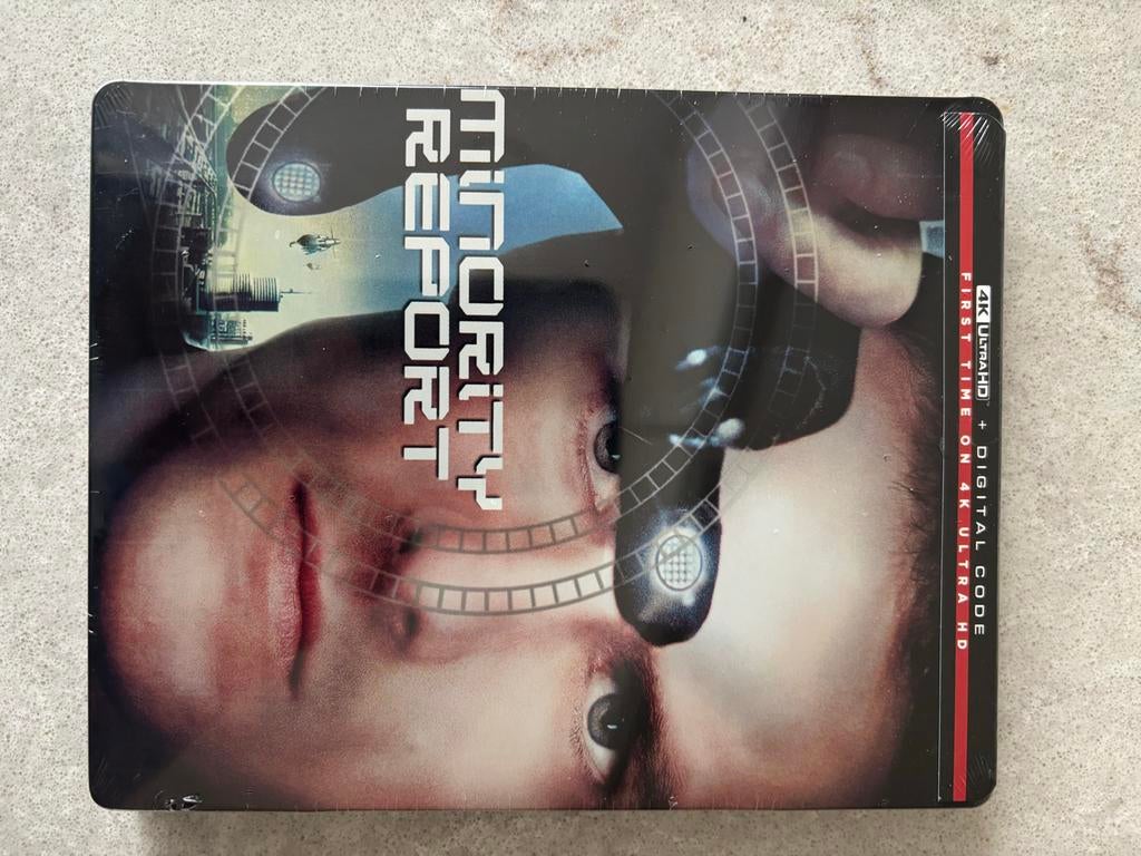Minority Report 4K UHD Steelbook - Nieuw!, Cd's en Dvd's, Blu-ray, Ophalen of Verzenden, Nieuw in verpakking, Science Fiction en Fantasy