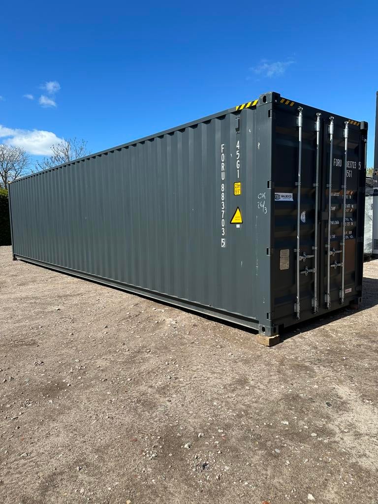 Nieuwe 40ft high cube. Diverse kleuren., Verzenden