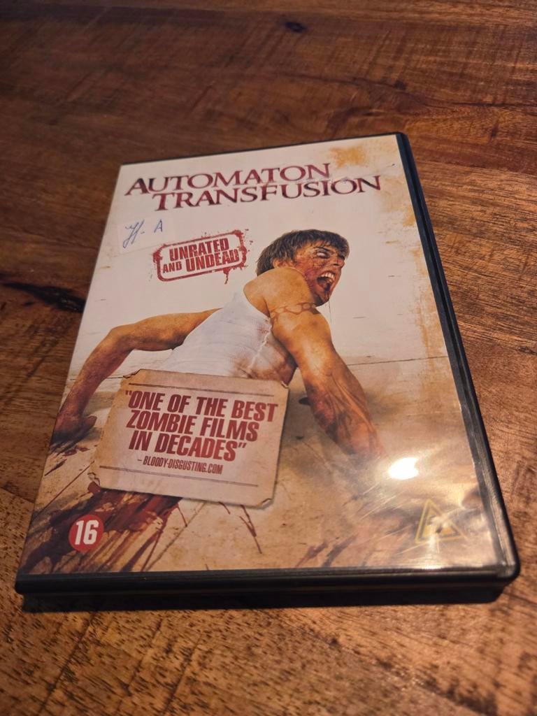 Automaton transfusion dvd, Alle leeftijden, Ophalen of Verzenden, Zo goed als nieuw