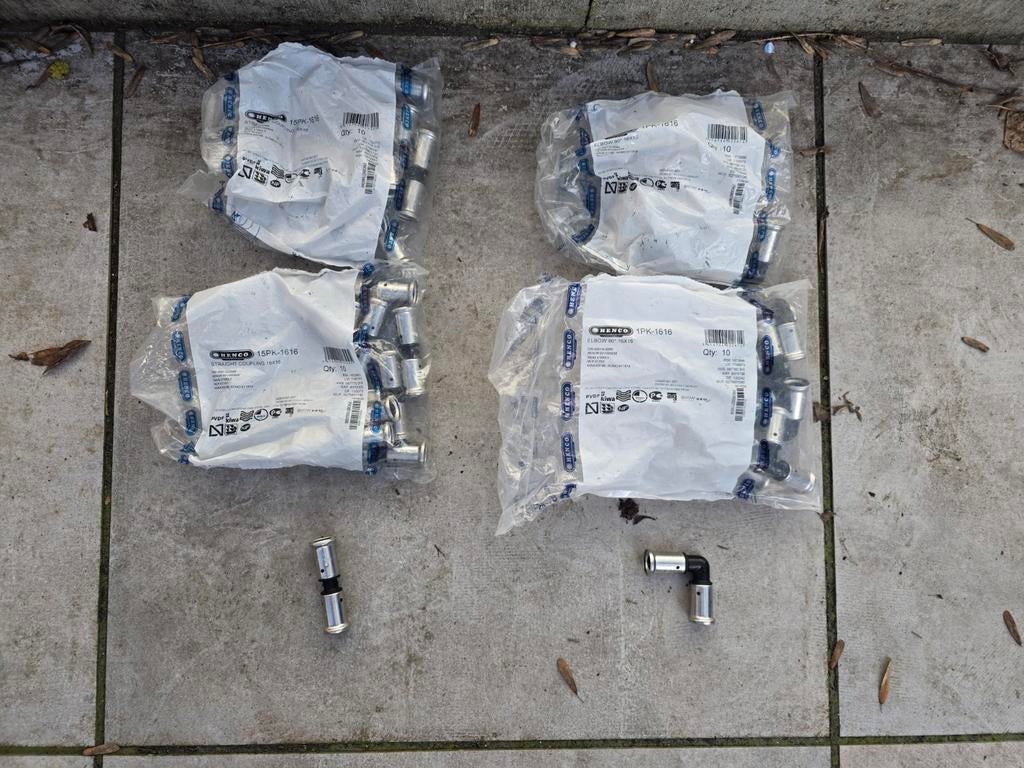 HENCO 16 SOK EN KNIE, Ophalen of Verzenden, Nieuw, Koper, Overige typen