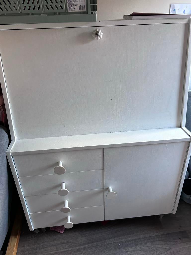 Tof uniek bureau secretaire, Huis en Inrichting, Kasten | Secretaires, Ophalen, Gebruikt, ., .
