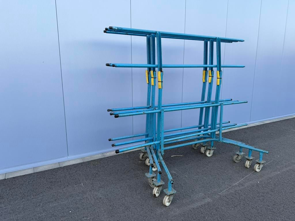 Bankstel transport karren