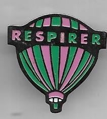 LUCHTBALLON PIN, Ophalen of Verzenden, Gebruikt, Overige onderwerpen, Speldje of Pin