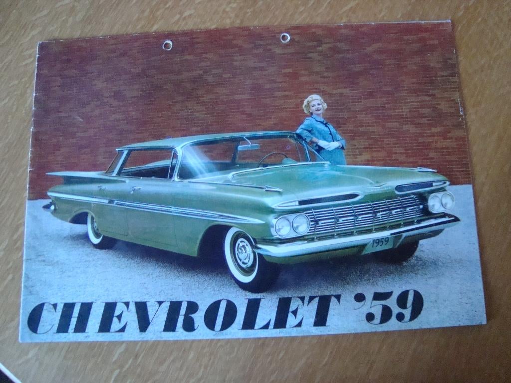 Chevrolet 1959, Ophalen of Verzenden, Nieuw