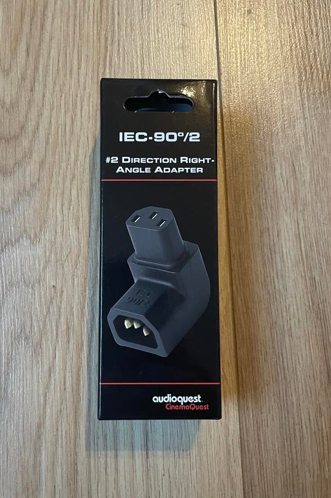 AudioQuest CinemaQuest Right-Angle Adapter, Ophalen of Verzenden, Refurbished, Minder dan 2 meter, Overige kabels