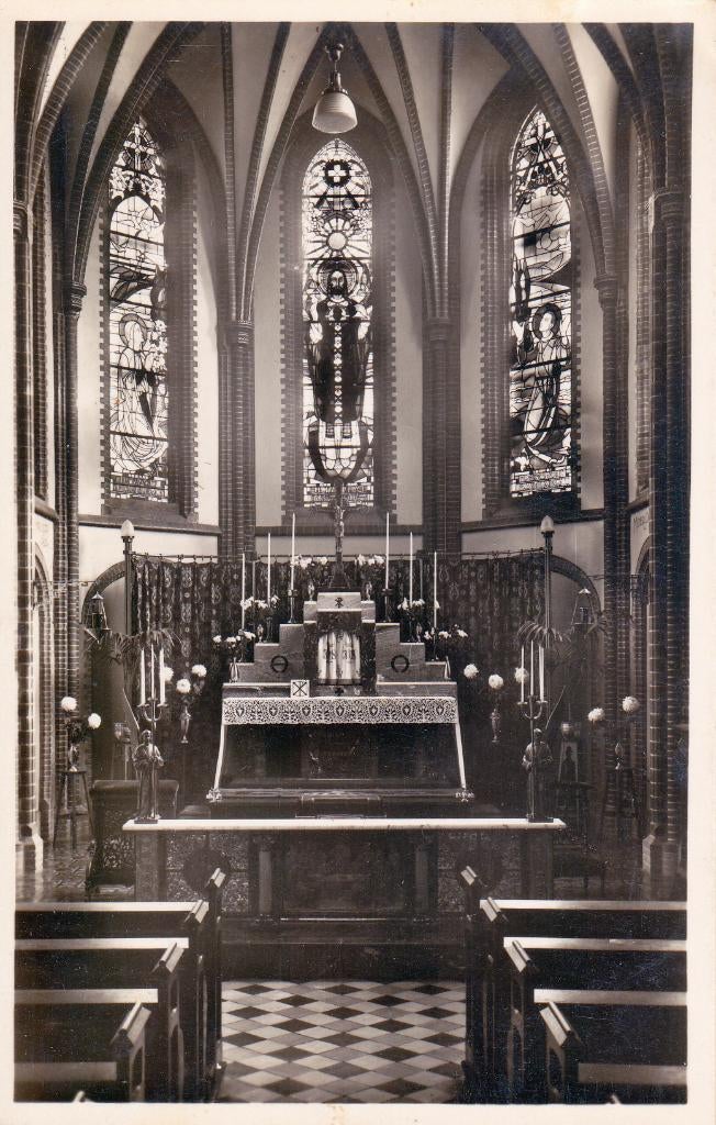 05982 Bosschenhoofd - Kapel Retraitehuis Seppe, Verzamelen, Verzenden, 1940 tot 1960, Gelopen, Noord-Brabant